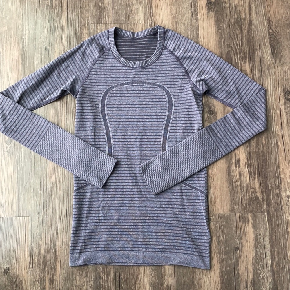 lululemon athletica Swiftly Tech Long Sleeve Top - Gray